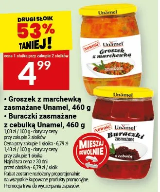 Groszek z marchewką zasmażane promocja w Twój Market