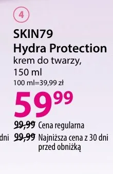 Krem do twarzy Hydra Protection Skin79 promocja w Hebe