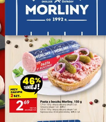 Pasta z boczku Morliny promocja w Twój Market