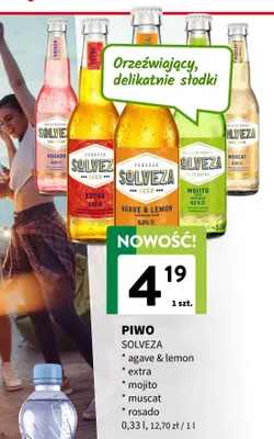 Piwo Solveza rosado promocja w Intermarche
