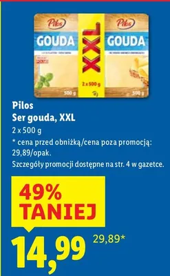 Ser gouda, XXL promocja w Lidl