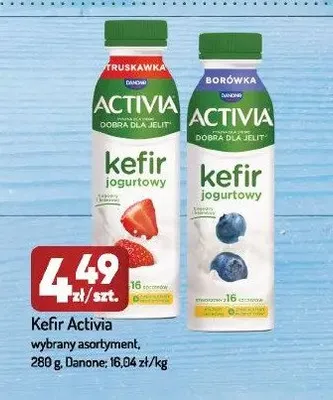 Kefir Activia borówkowy Danone promocja w Avita