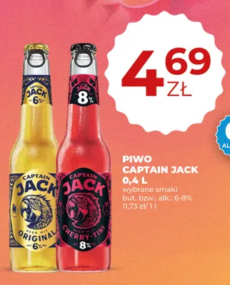 Piwo Captain Jack Original promocja w Duży Ben