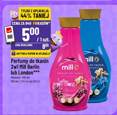 Perfumy do tkanin Mill London promocja w POLOmarket