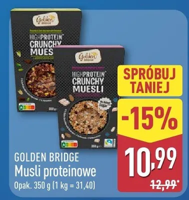 Musli proteinowe promocja w Aldi