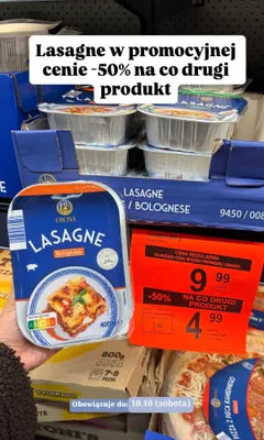 Lasagne Bolognese Cucina Nobile promocja w Aldi