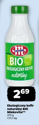 Ekologiczny kefir naturalny BIO Mlekovita promocja w Netto