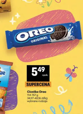 Ciastka Oreo Original promocja w Delikatesy Centrum