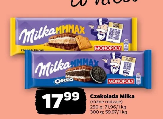 Czekolada różne rodzaje promocja w Netto