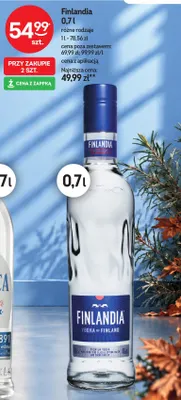Wódka Finlandia promocja w Żabka