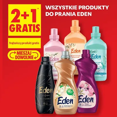 Płyn do płukania Eden promocja w Biedronka