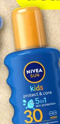Kosmetyk do opalania Nivea Sun Kids Protect & Care SPF 30 promocja w Dealz