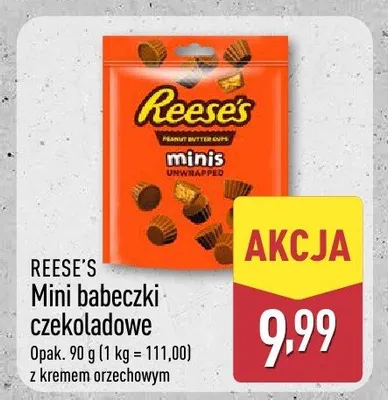 Mini babeczki czekoladowe z kremem orzechowym promocja w Aldi