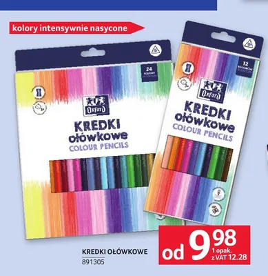 Kredki ołówkowe Oxford promocja w Selgros