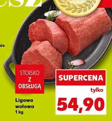 Ligawa wołowa promocja w Kaufland