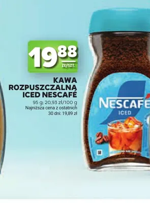Kawa rozpuszczalna Iced Nescafé promocja w Stokrotka