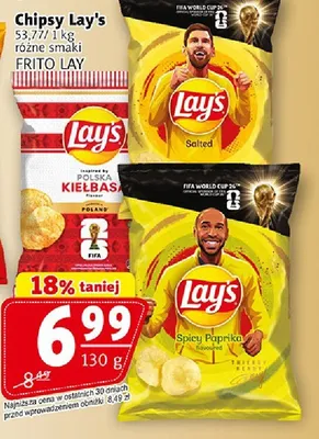 Chipsy Lay's promocja w Prim Market
