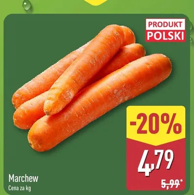 Marchew polska promocja w Aldi