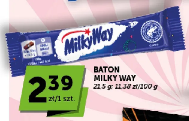 Baton Milky Way promocja w Euro Sklep