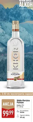 Wódka promocja w Aldi