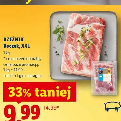 Boczek promocja w Lidl