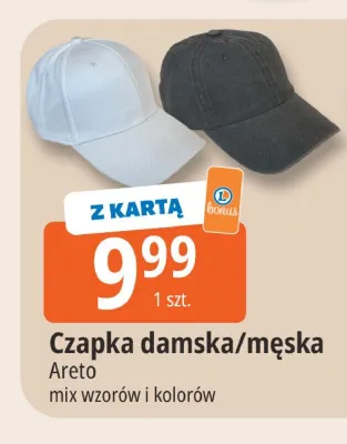 Czapka damska/męska Areto promocja w Leclerc