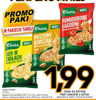 Nudle Knorr Ser w Ziołach promocja w Kupiec
