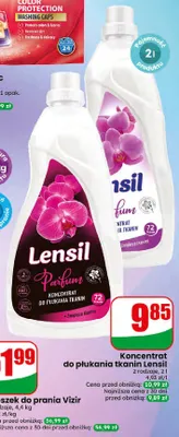 Koncentrat do płukania tkanin Lensil Parfum promocja w Dino
