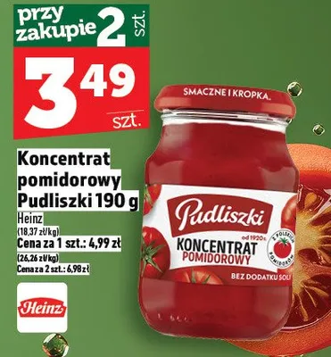 Koncentrat pomidorowy promocja w TOPAZ