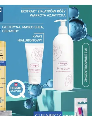 Eliksir do dłoni Ziaja Satin Glow promocja w Super-Pharm