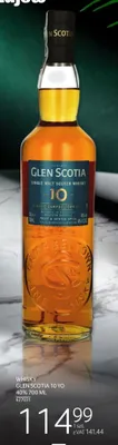 Whisky Glen Scotia 10 YO promocja w Selgros