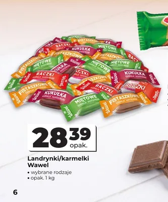 Karmelki Fistaszkowe Wawel promocja w Odido