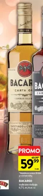Rum Bacardi promocja w Intermarche