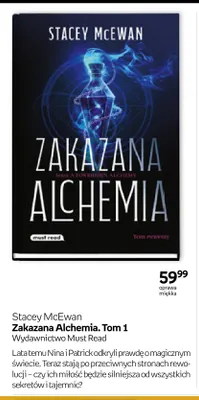 Książka Zakazana Alchemia. Tom 1 Stacey McEwan promocja w Empik