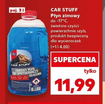 Płyn zimowy do spryskiwaczy Car Stuff promocja w Kaufland