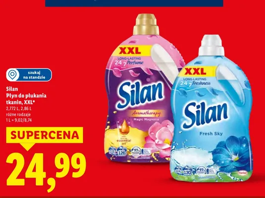 Płyn do płukania tkanin, XXL  promocja w Lidl