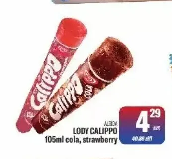 Lody Calippo Algida promocja w Tomi Markt