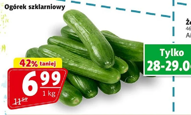 Ogórek szklarniowy promocja w Prim Market