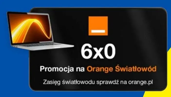 Orange Światłowód promocja w Lidl