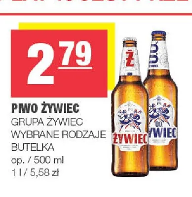 Piwo Żywiec promocja w SPAR