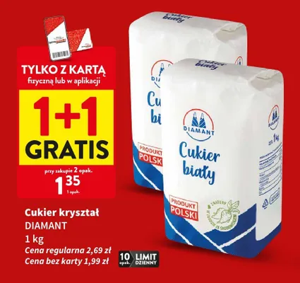 Cukier kryształ Diamant promocja w Intermarche