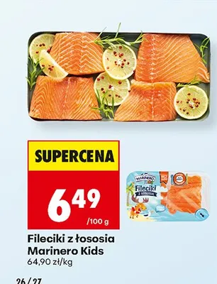 Fileciki z łososia promocja w Biedronka
