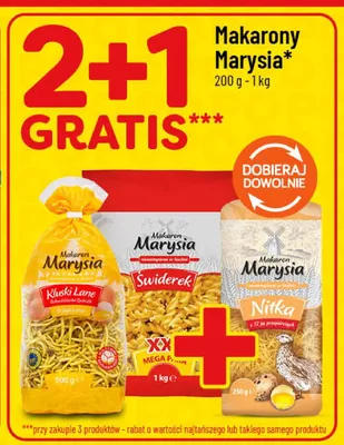 Makarony Marysia promocja w POLOmarket