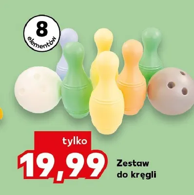 Zestaw do kręgli promocja w Kaufland