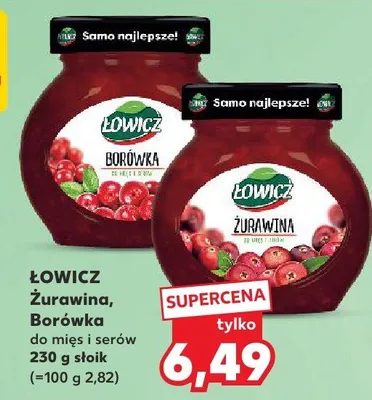 Żurawina do mięs i serów promocja w Kaufland