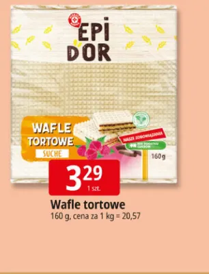 Wafle tortowe Epi d'Or promocja w Leclerc