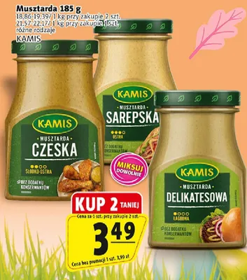 Musztarda czeska, sarepska, delikatesowa promocja w Prim Market