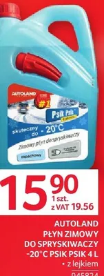 Płyn samochodowy AUTOLAND DO SPRYSKIWACZY -20°C PSIK/PSIK 4L 945824 promocja w Selgros