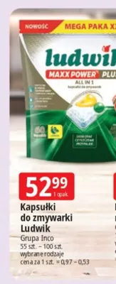 Kapsułki do zmywarki Ludwik promocja w Leclerc
