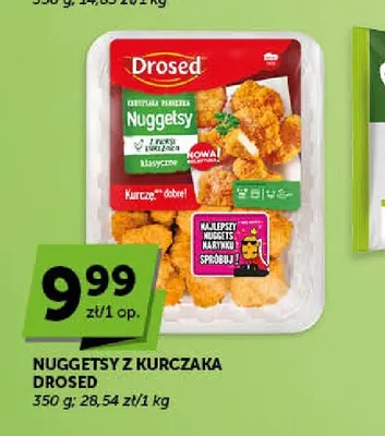 Nuggetsy z kurczaka Drosed promocja w Groszek
